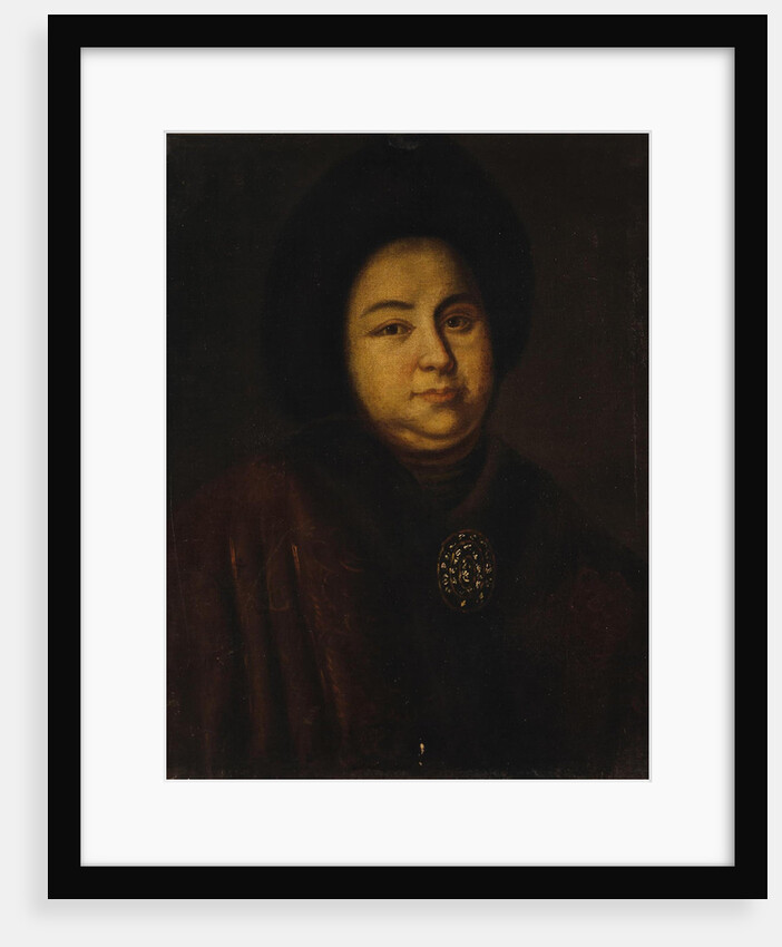 Portrait of Tsarina Evdokiya Feodorovna Lopukhina, the wife of tsar Peter I of Russia, 1 by Anonymous