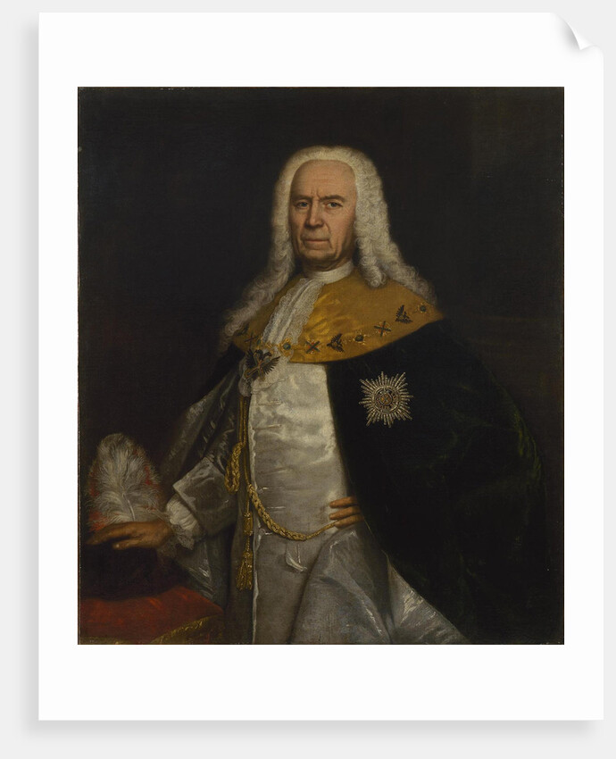 Portrait of Count Andrei Ivanovich Ushakov, Mid of the 18th century by Anonymous