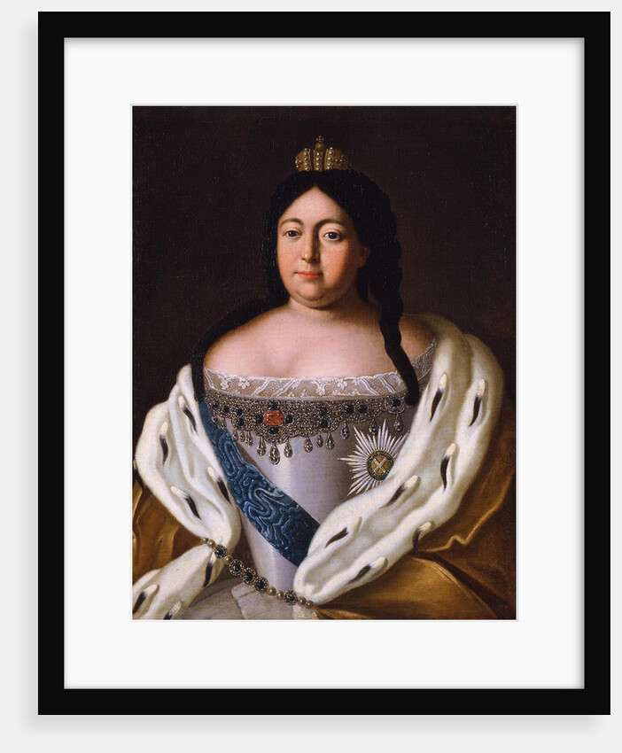 Portrait of Empress Anna Ioannovna, 18th century by Anonymous