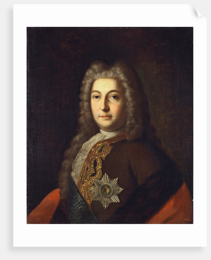 Portrait of Count Heinrich Johann Friedrich (Andrei) Ostermann, Late 18th century by Anonymous