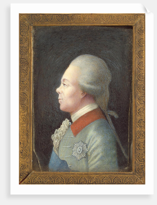 Portrait of Grand Duke Pavel Petrovich, 1780s by Anonymous