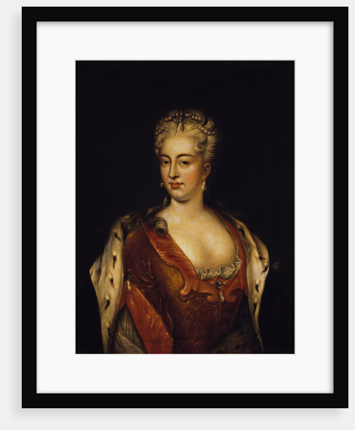Portrait of Princess Charlotte Christine of Brunswick-Wolfenbüttel, wife of Tsarevich Alexei of Russ by Anonymous