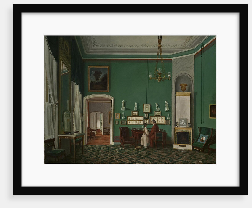 Interior with an Enfilade, 1830s by Anonymous