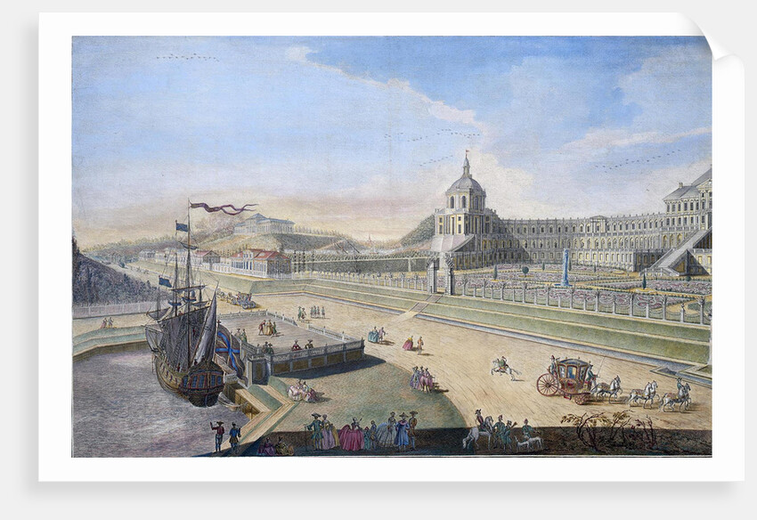 View of Oranienbaum, 1761 by Nikita Fyodorovich Chelnakov