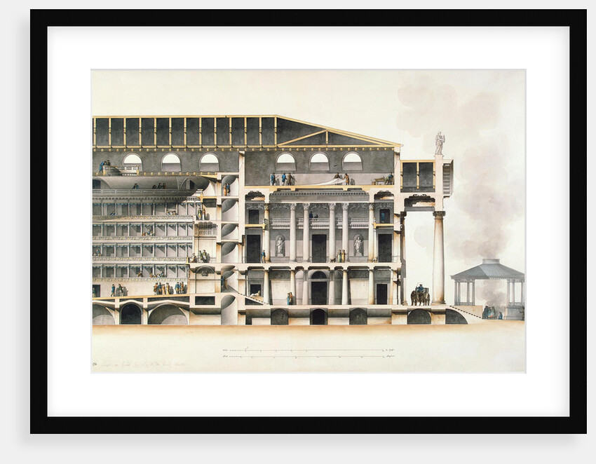 The Saint Petersburg Imperial Bolshoi Kamenny Theatre, Early 19th century by Giacomo Antonio Domenico Quarenghi