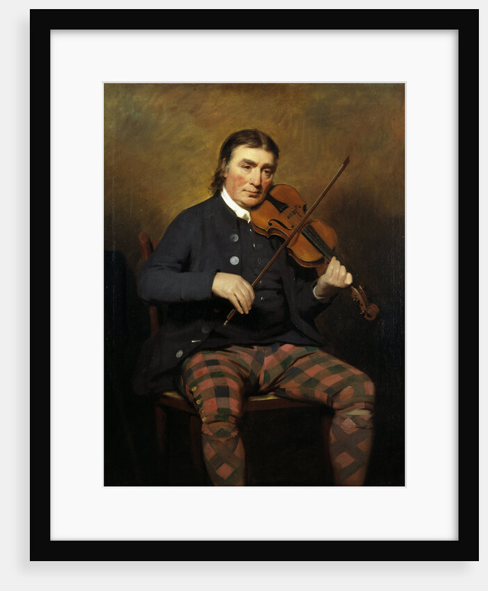 Portrait of the Violinist and composer Niel Gow, 1787 by Sir Henry Raeburn