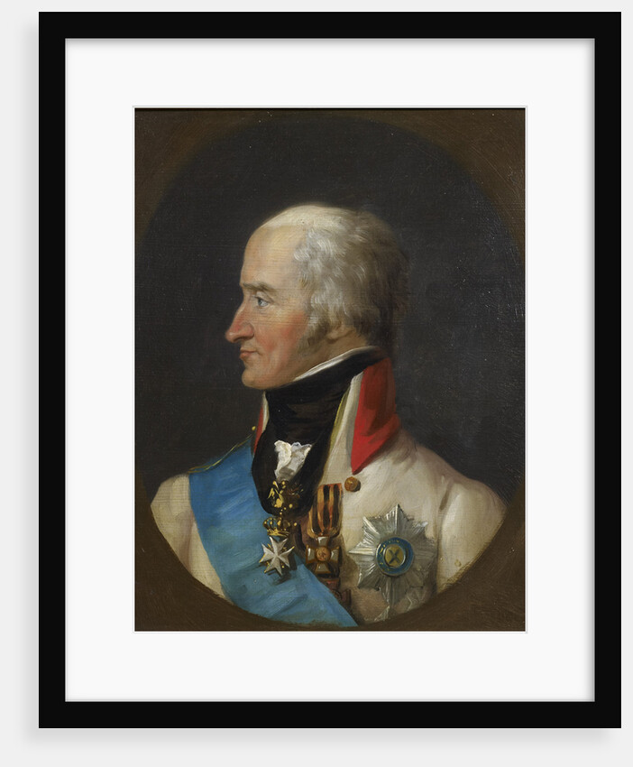Portrait of Count Levin (Leonty) August Theophil von Bennigsen, c. 1810 by Peter Eduard Stroely