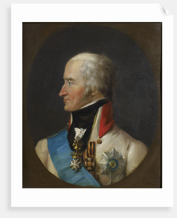 Portrait of Count Levin (Leonty) August Theophil von Bennigsen, c. 1810 by Peter Eduard Stroely