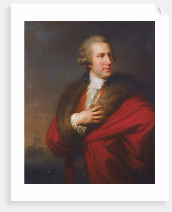 Portrait of Charles Whitworth, 1st Earl Whitworth, after 1789 by Johann-Baptist von Lampi the Elder