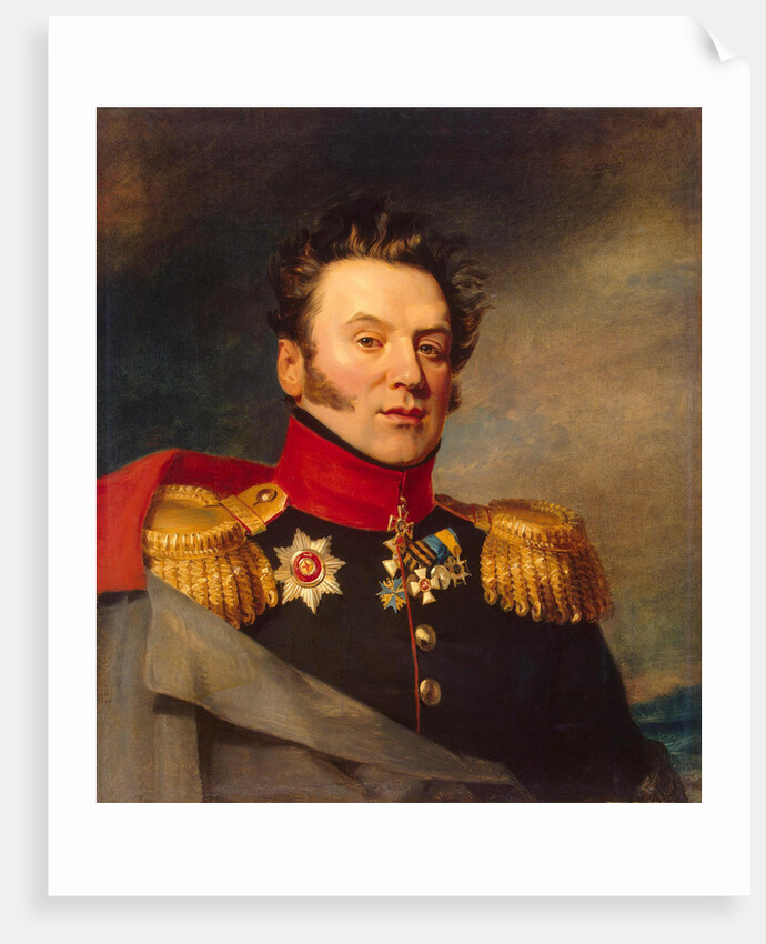 Portrait of Konstantin Markovich Poltoratsky, before 1825 by George Dawe