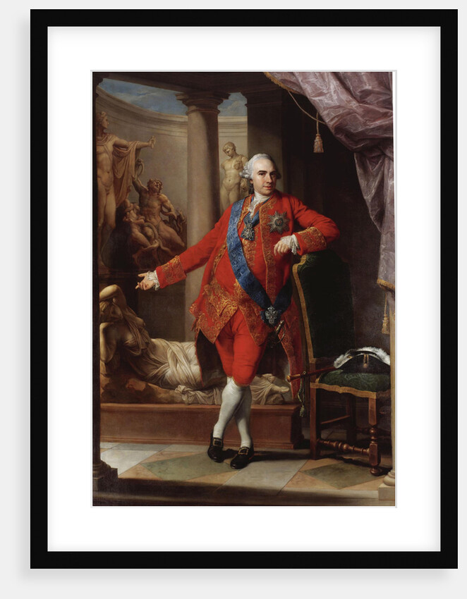 Portrait of Count Kirill Razumovsky, the last Hetman of Ukraine, 1766 by Pompeo Girolamo Batoni