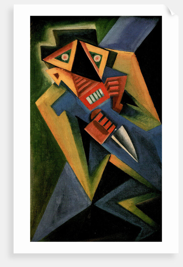 Fantomas, 1918 by Josef Capek