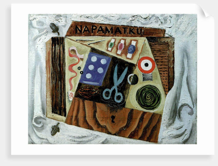 Still Life with Scissors, 1916 by Josef Capek