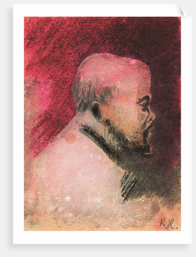 Portrait of the Poet Paul Verlaine, 1896 by Karel Hlavácek