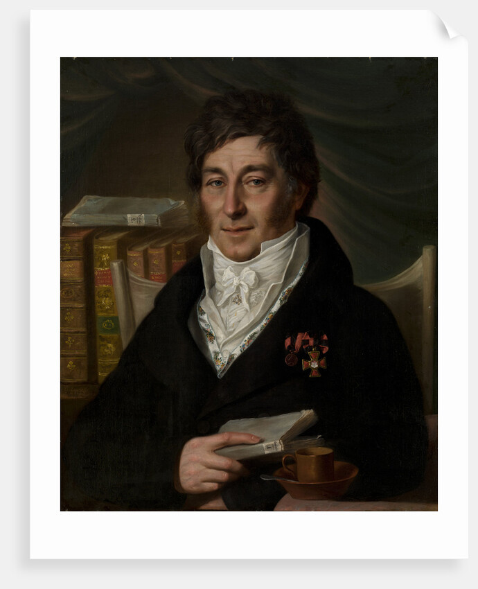 Portrait of Alexander Stakhiev, 1818 by Dmitri Grigorievich Levitsky
