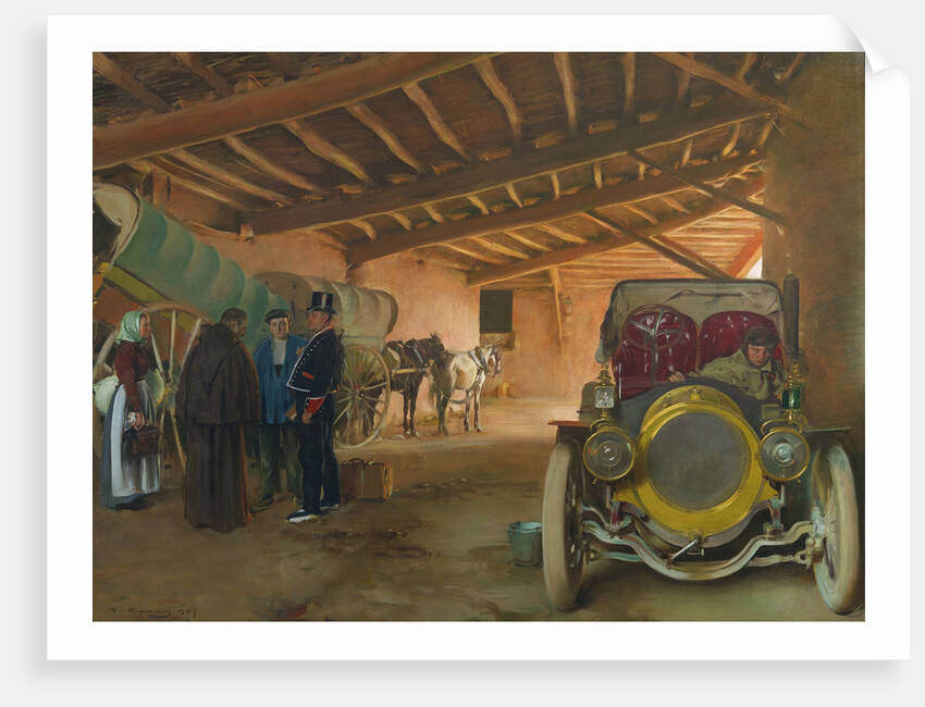 The Coach House, 1907 by Ramon Casas