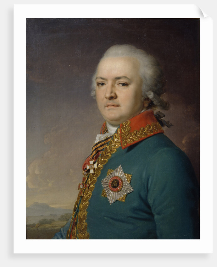 Portrait of Alexander Vasilyevich Polikarpov, 1796 by Vladimir Lukich Borovikovsky
