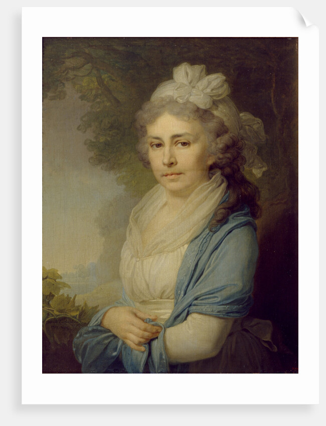 Portrait of Yelizaveta Ivanovna Neklyudova, née Levashova, 1798 by Vladimir Lukich Borovikovsky