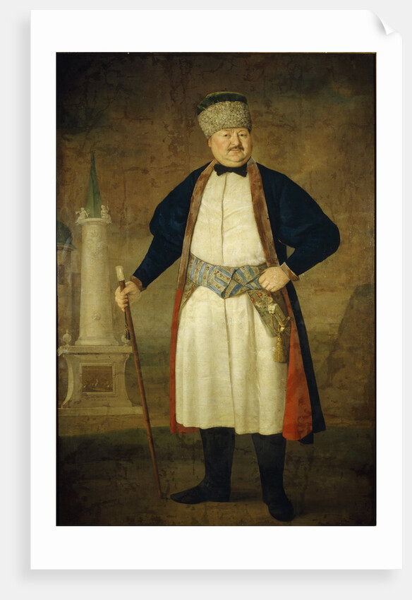 Portrait of the Pavel Yakovlevich Rudenko, 1778 by Vladimir Lukich Borovikovsky