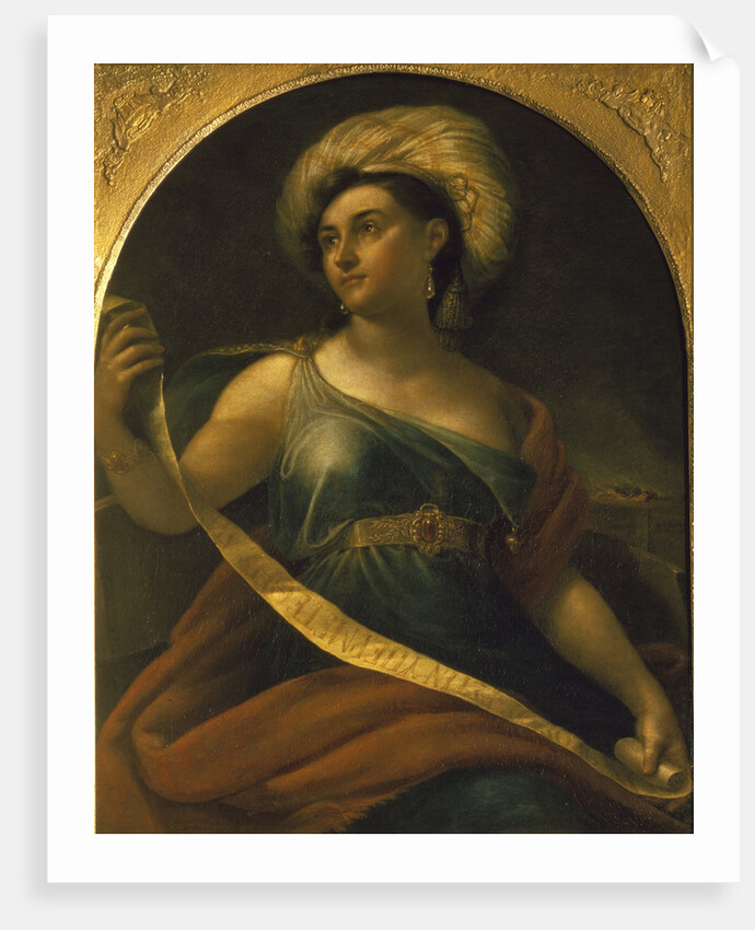 Portrait of the actress Ekaterina Semyonova as Delphic Sibyl, 1828 by Orest Adamovich Kiprensky