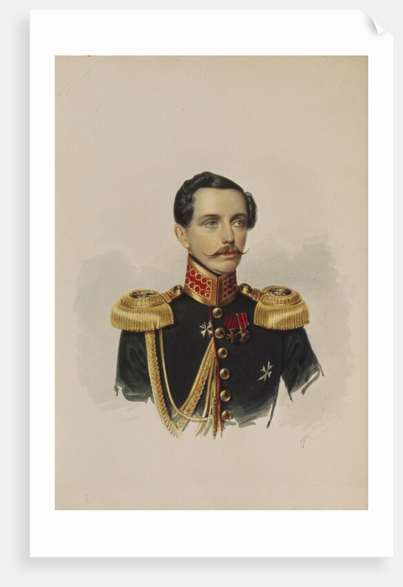 Portrait of Mikhail Vasilyevich Pashkov, 1838 by Alexander Ivanovich Klünder