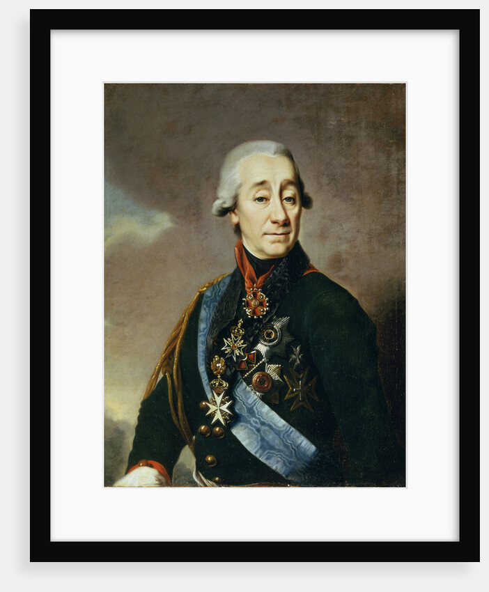 Portrait of Ivan Varfolomeevich Lamb, 1801 by Dmitri Grigorievich Levitsky