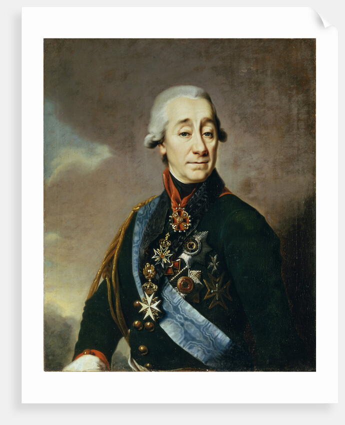 Portrait of Ivan Varfolomeevich Lamb, 1801 by Dmitri Grigorievich Levitsky