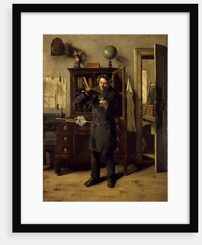 Teacher Drunkard, 1882 by Anton Eduard Müller