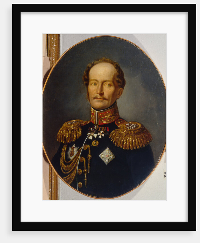 Portrait of the Adjutant General Karl Karlovich Merder, 1820s by Anonymous