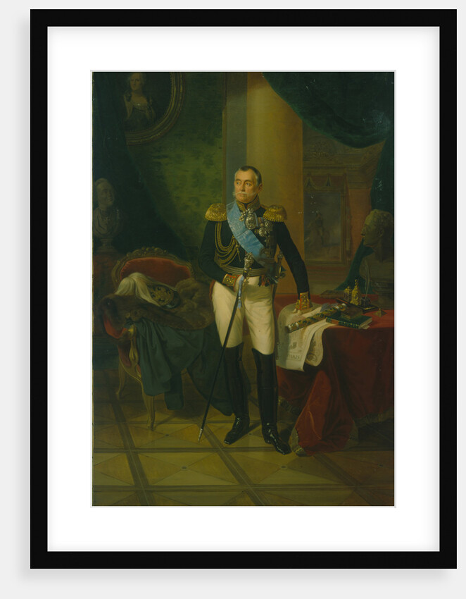 Portrait of Prince Pyotr Volkonsky, c. 1850 by Anonymous