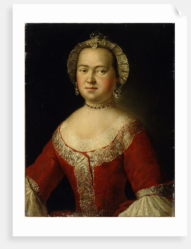 Portrait of Vera Dmitrievna Rezvaya, Early 19th century by Anonymous
