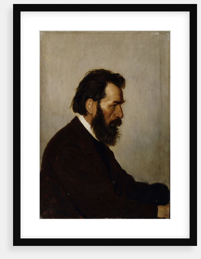 Portrait of the architect Alexey Ivanovich Shevtsov, 1869 by Ilya Yefimovich Repin