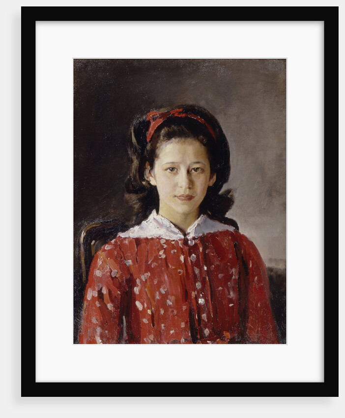 Portrait of Lyudmila Anatolyevna Mamontova, 1884 by Valentin Alexandrovich Serov