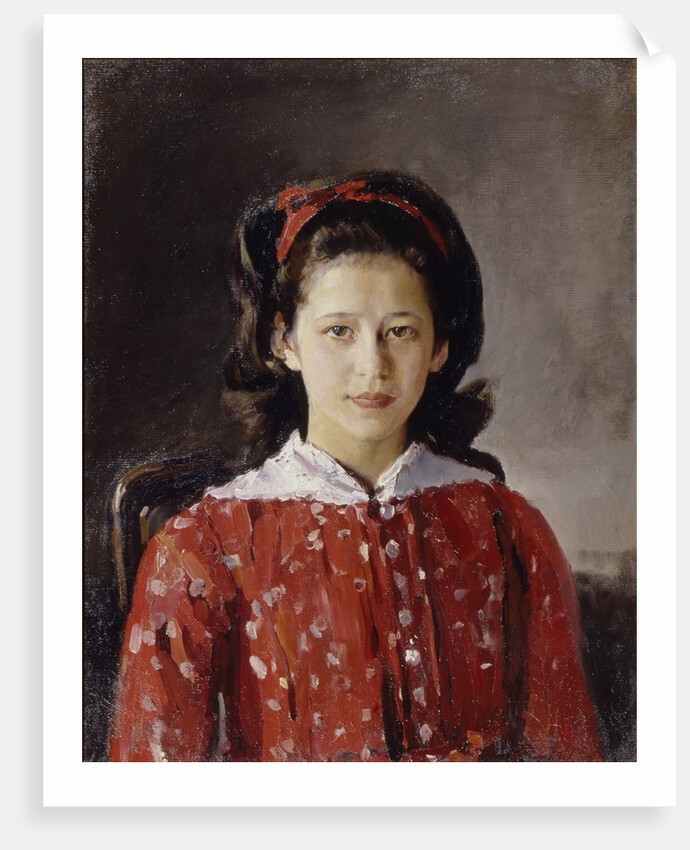 Portrait of Lyudmila Anatolyevna Mamontova, 1884 by Valentin Alexandrovich Serov