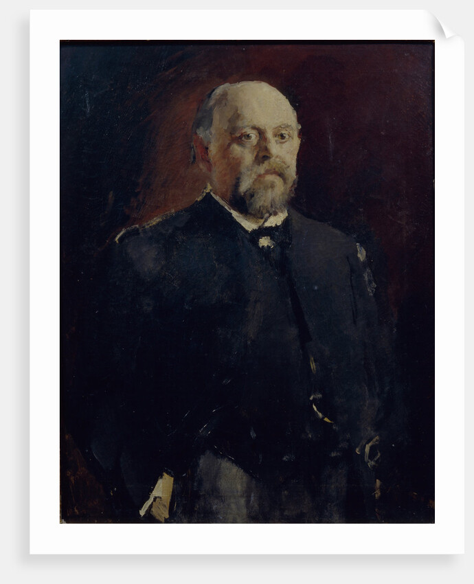 Portrait of Savva Mamontov, 1890 by Valentin Alexandrovich Serov