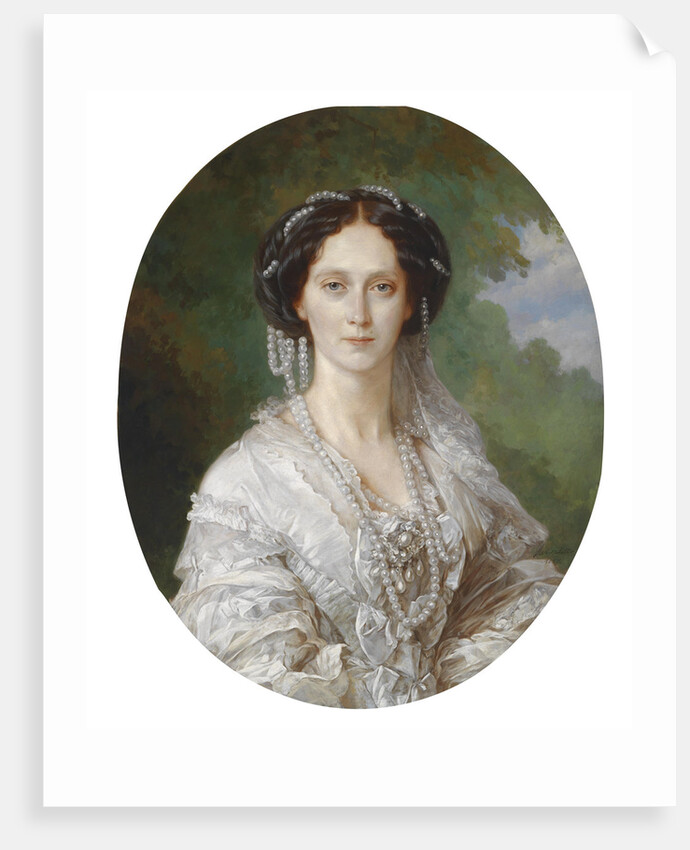 Portrait of Maria Alexandrovna, Empress of Russia, 1857 by Franz Xavier Winterhalter