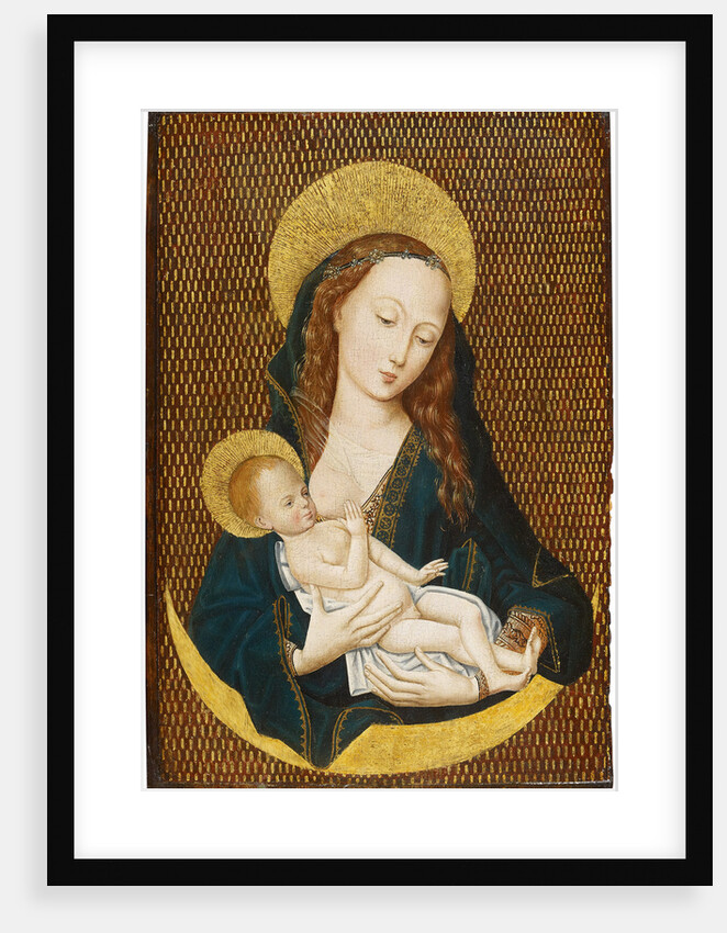 Maria lactans on a Crescent Moon, ca 1485 by Master of the Magdalen Legend