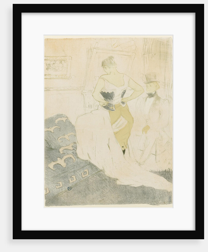 Woman Adjusting Her Corset, 1896 by Henri de Toulouse-Lautrec