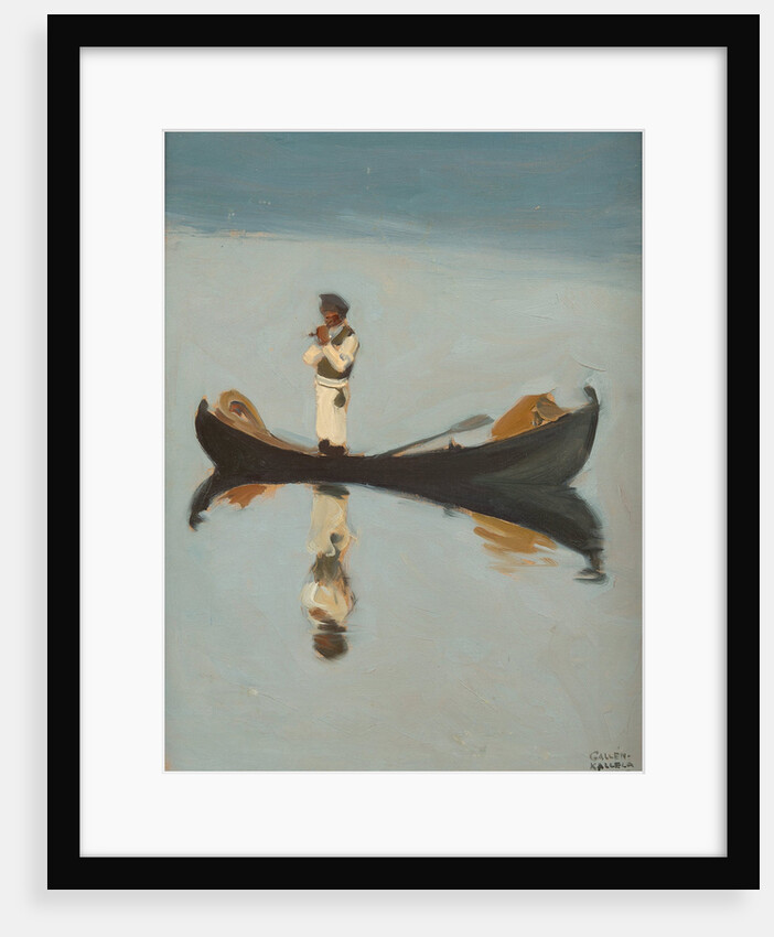 Man fishing, 1908 by Akseli Gallen-Kallela
