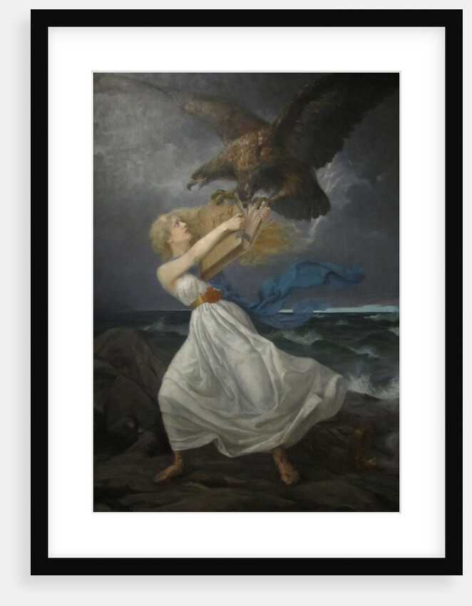 The Attack, 1899 by Edvard Isto