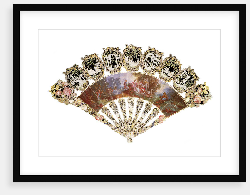 Fan, 1730 by Anonymous master