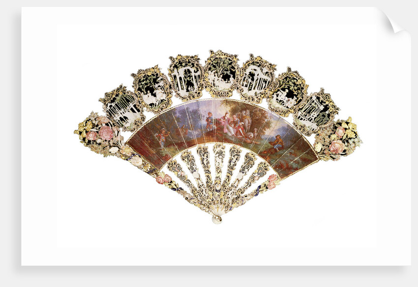 Fan, 1730 by Anonymous master