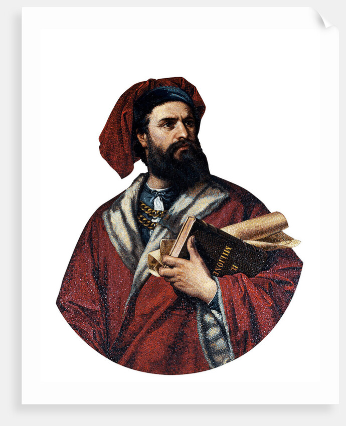 Marco Polo, 1867 by Enrico Podio