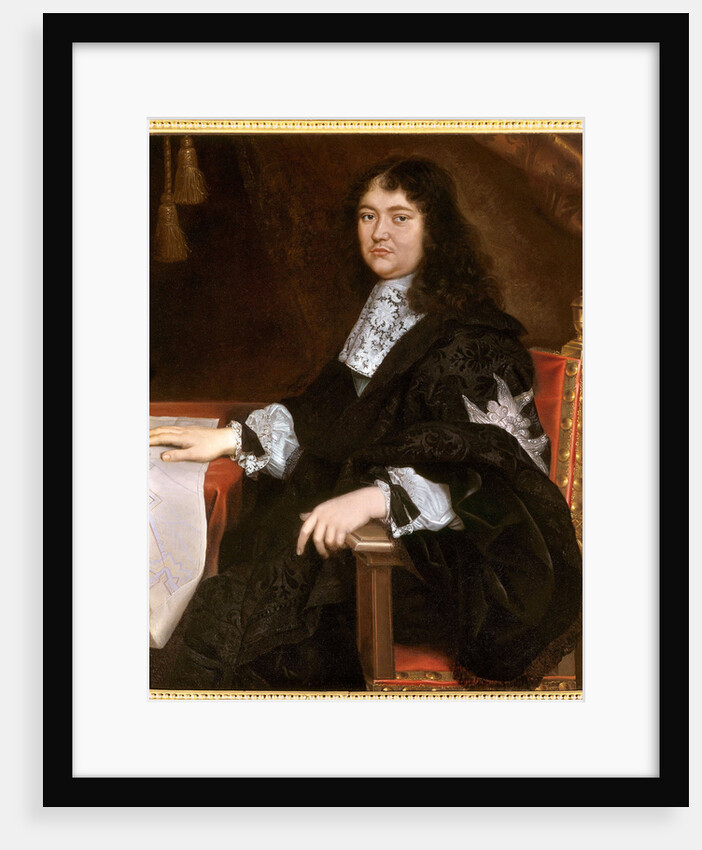 Portrait of François Michel Le Tellier, Marquis de Louvois, Second Half of the 17th cent by Pierre Mignard