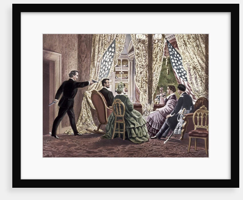 The Assassination of Abraham Lincoln, 1865 by Anonymous