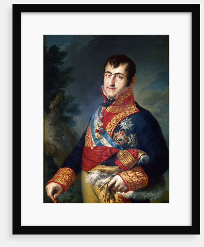 Portrait of King Ferdinand VII of Spain, 1814-1815 by Vicente López Portaña
