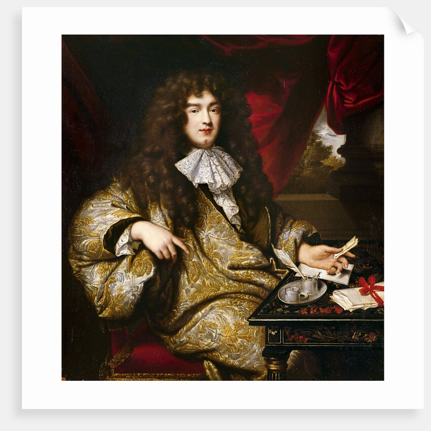 Jean-Baptiste Colbert, Marquis de Seignelay, 1676 by Jean-Marc Nattier