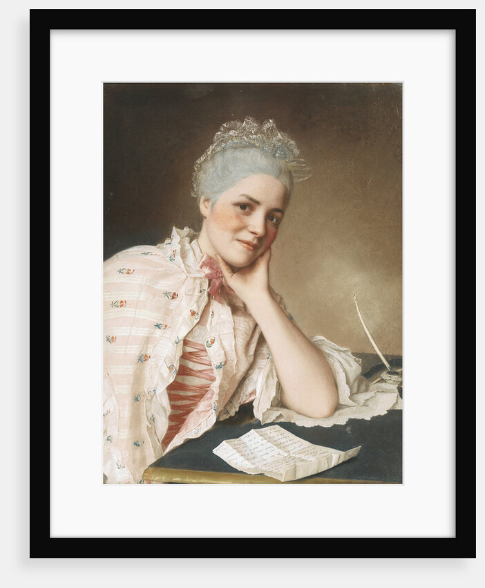 Portrait of the singer Mademoiselle Louise Jacquet, c. 1750 by Jean-Étienne Liotard