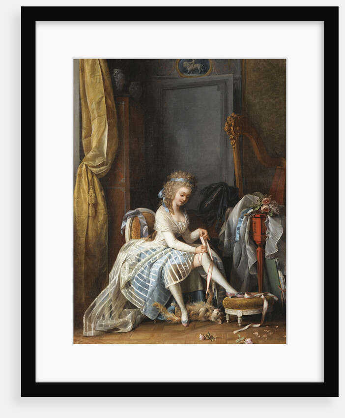 Woman at Her Toilette by Niclas Lafrensen