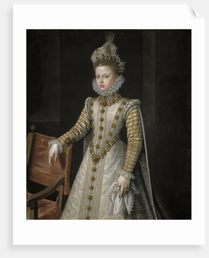 The Infanta Isabel Clara Eugenia, 1579 by Alonso Sánchez Coello